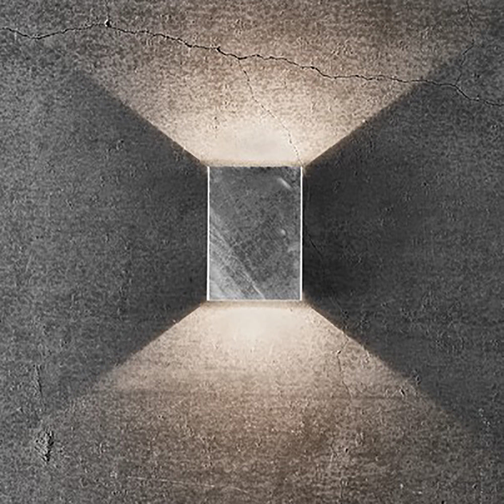 Buy Up / Down Wall Lights Australia Fold Up & Down Wall 2 Lights W105mm Galvanized 3000K - 2019041031