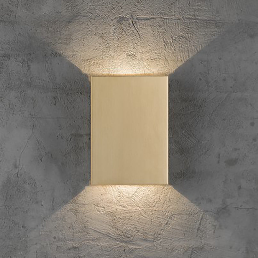 Buy Up / Down Wall Lights Australia Fold Up & Down Wall 2 Lights W148mm Brass 3000K - 2019051035