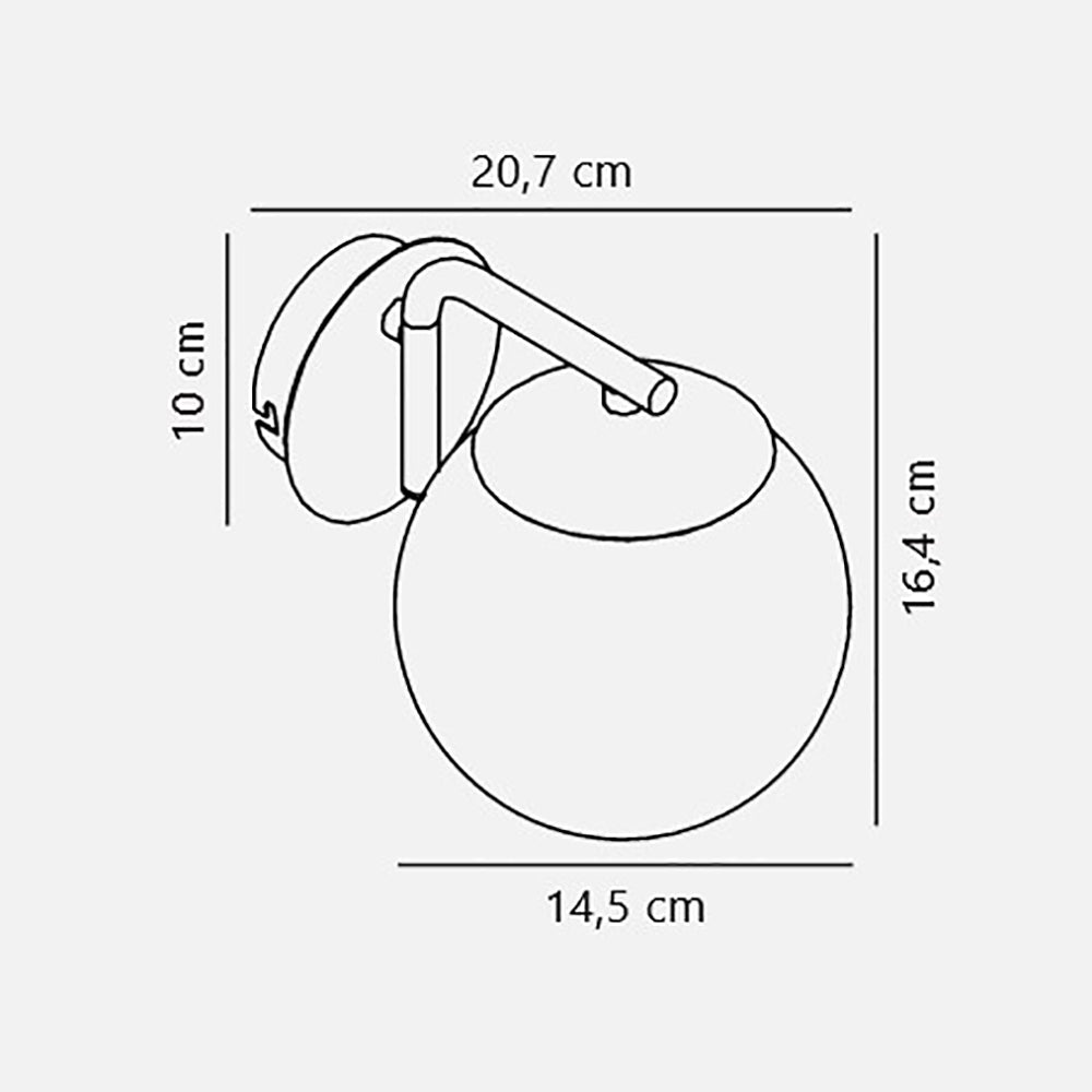 Buy Wall Sconce Australia Grant Wall Sconce Brass Metal - 47091025