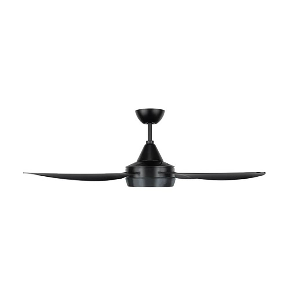 Buy AC Ceiling Fans With Light Australia Vector II AC Ceiling Fan 48" Black LED Light Black - 22291/06