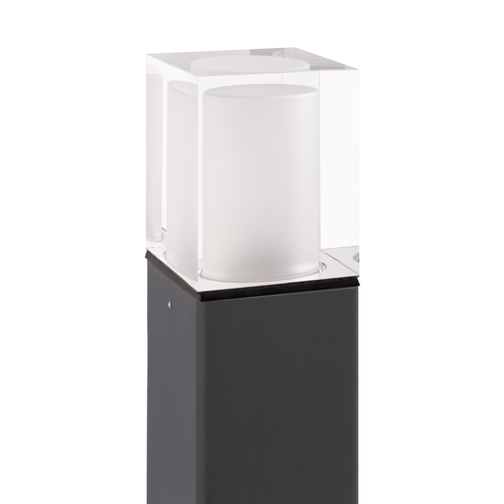 Arendal Mini 370mm LED Bollard Light Steel Graphite 4W 4000K - NLYS.1567GR