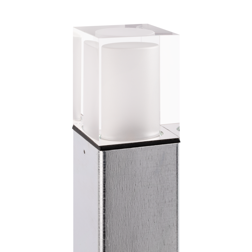 Arendal Mini 370mm LED Bollard Light Galvanized Steel 4W 4000K - NLYS.1567GA