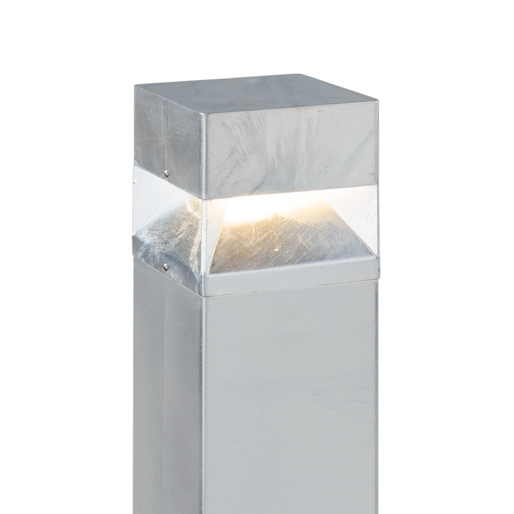 Arvika LED Bollard Light Galvanized Steel 8.8W 3000K - NLYS.891GA