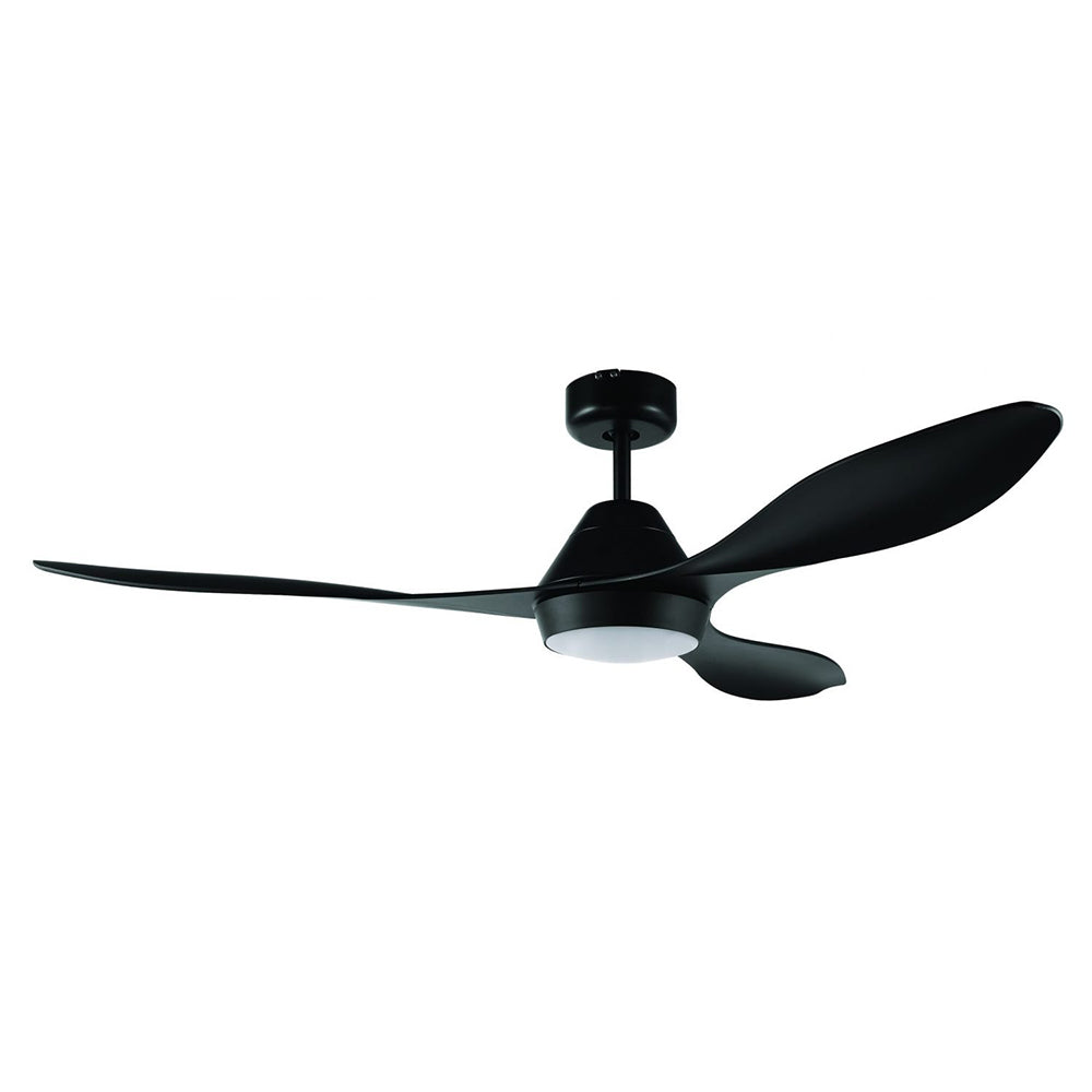 Nevis 52" DC Fan LED Light Matt Black - 202752