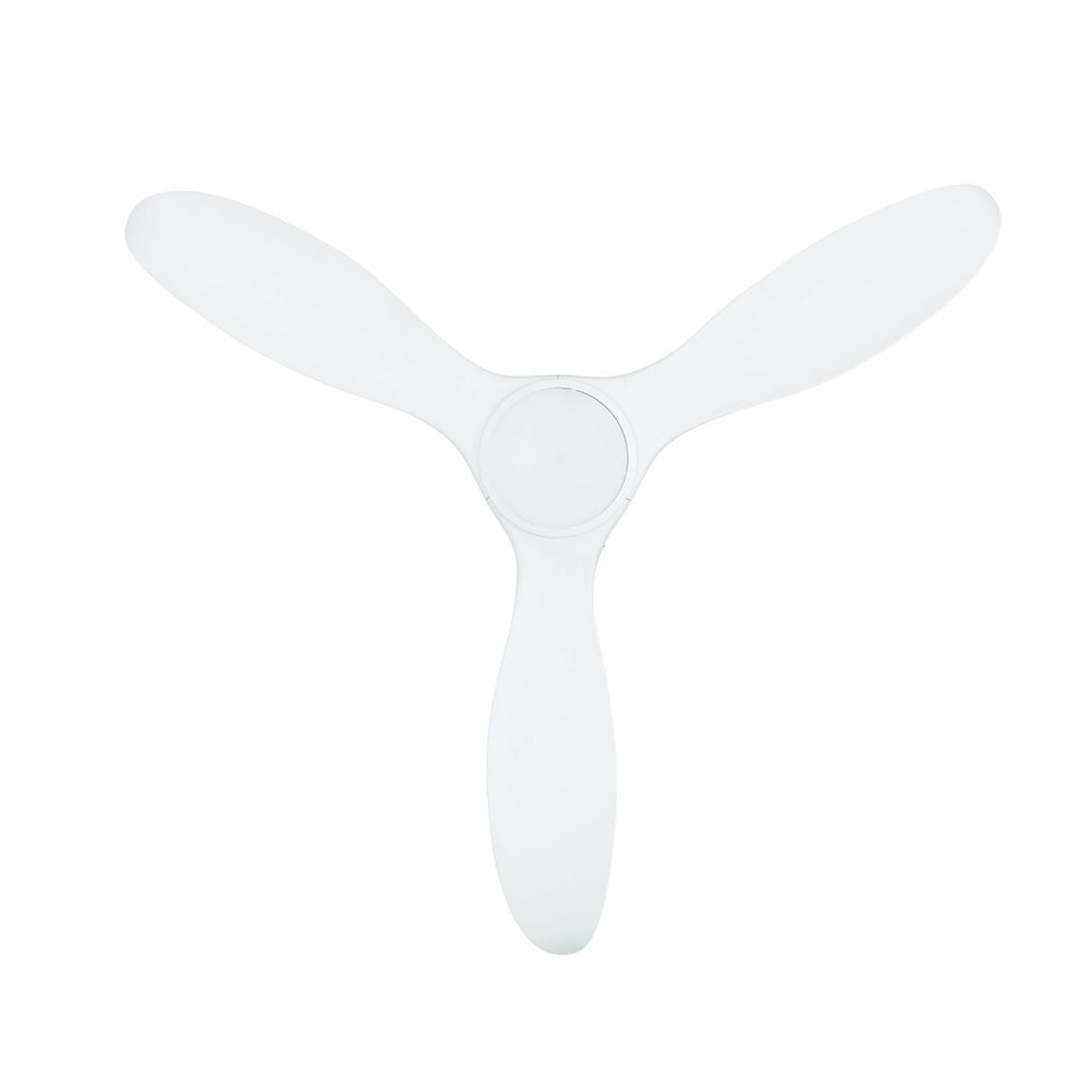 Buy DC Ceiling Fans With Light Australia Noosa 52" DC Fan ABS Light Matt White - 202971
