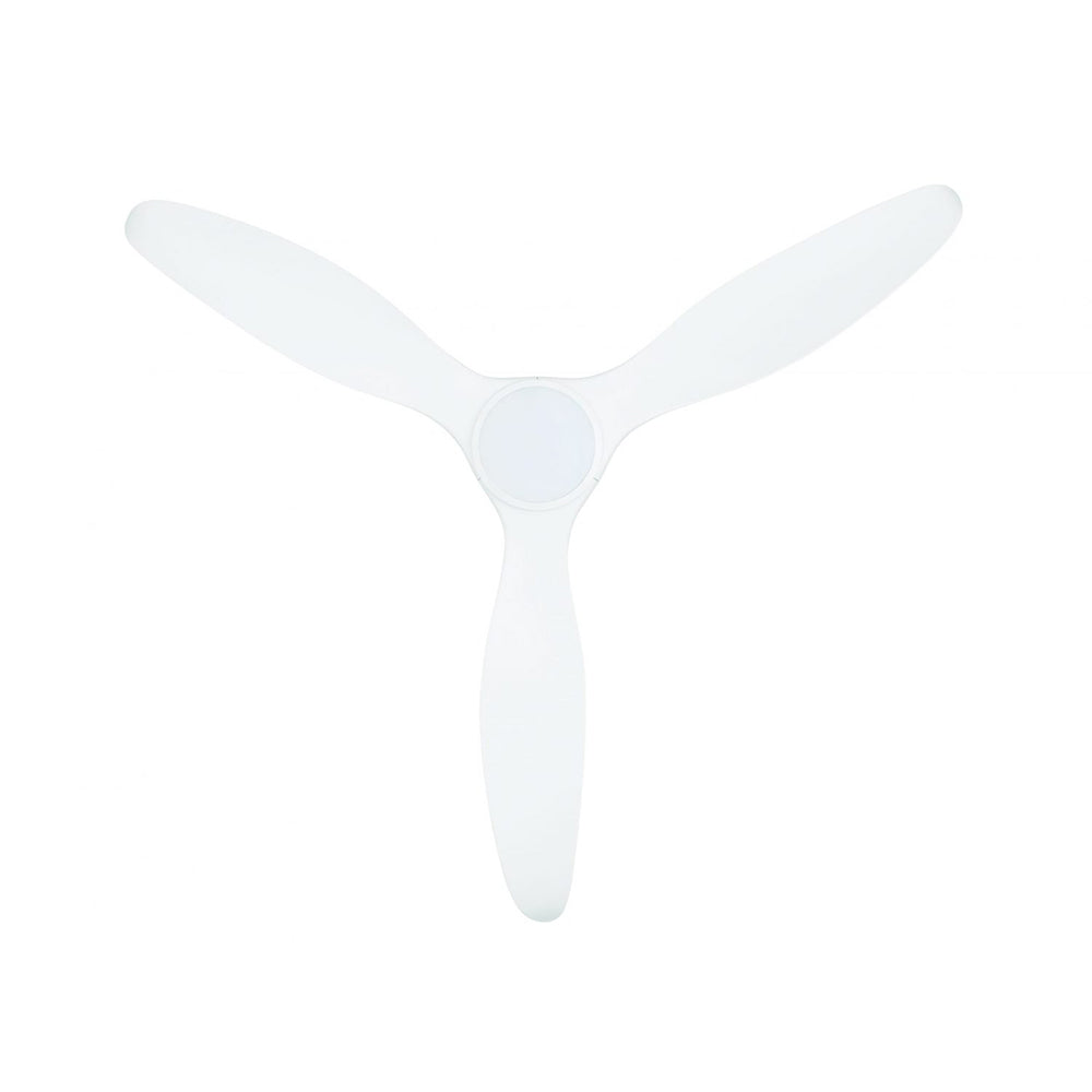 Buy DC Ceiling Fans With Light Australia Noosa 60" DC Fan ABS Light Matt White - 202973