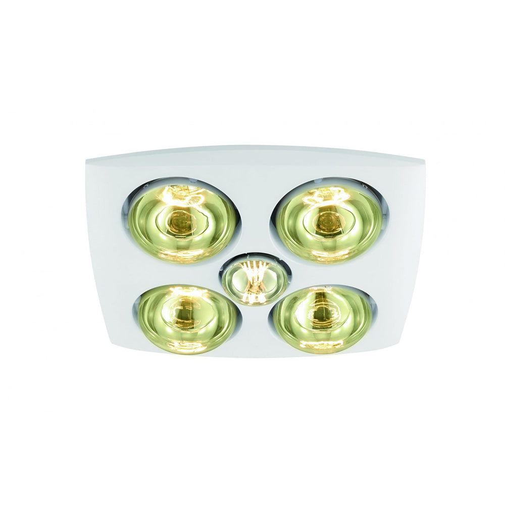 Buy 3 In 1 Bathroom Heaters Australia Vesuvius Bathroom 4 Heat/Fan/Light White - 204153
