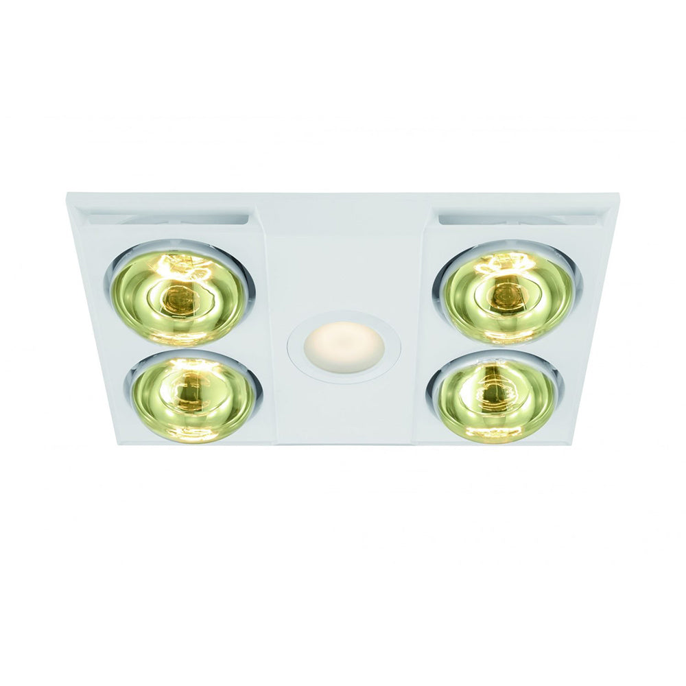 Buy 3 In 1 Bathroom Heaters Australia Heatflow Bathroom 4 Heat/Fan/Light White - 204156