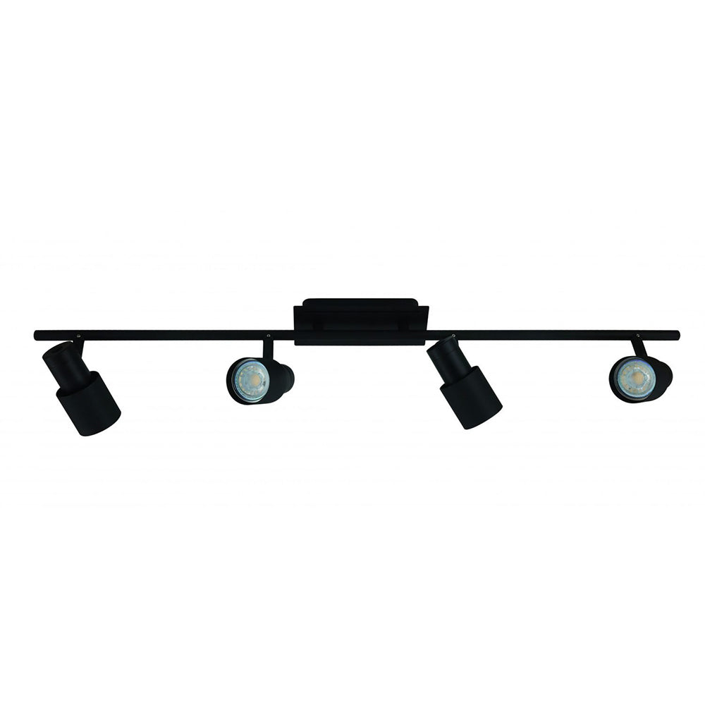 Buy Spotlights Australia Davida 4 Light Spotlight 4000K Matt Black - 204329