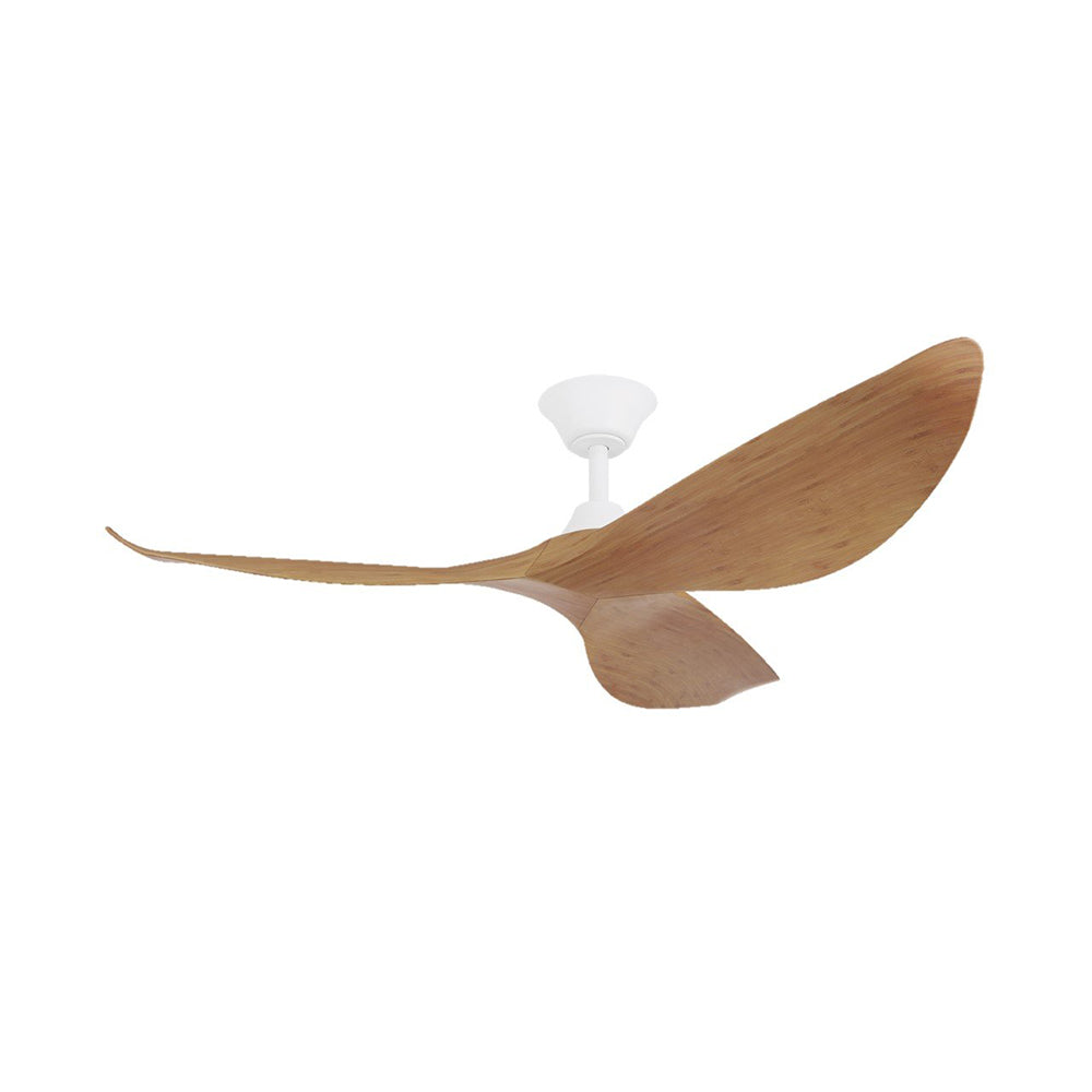 Cabarita 50" DC Fan Bamboo Finish & Matt White - 204353