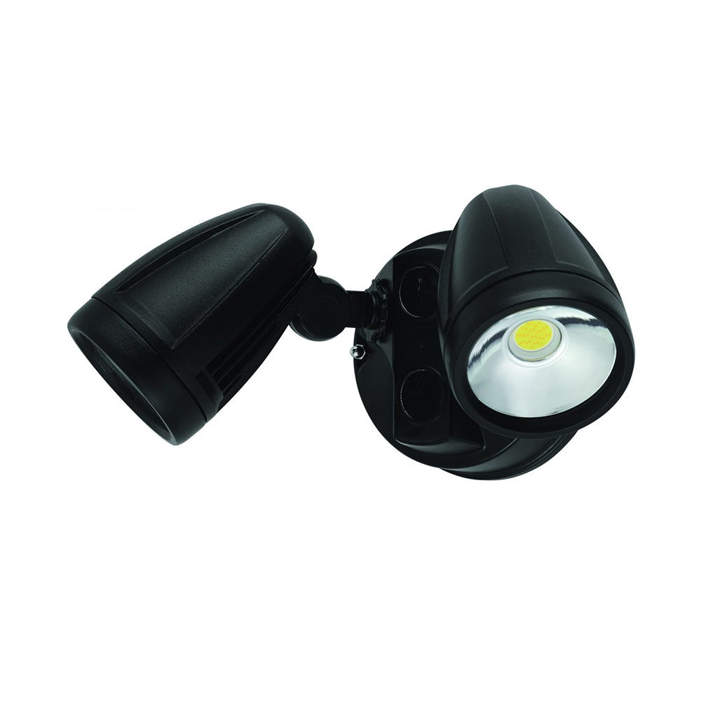 Chopper 2 Light Security Spotlight Black - 204392