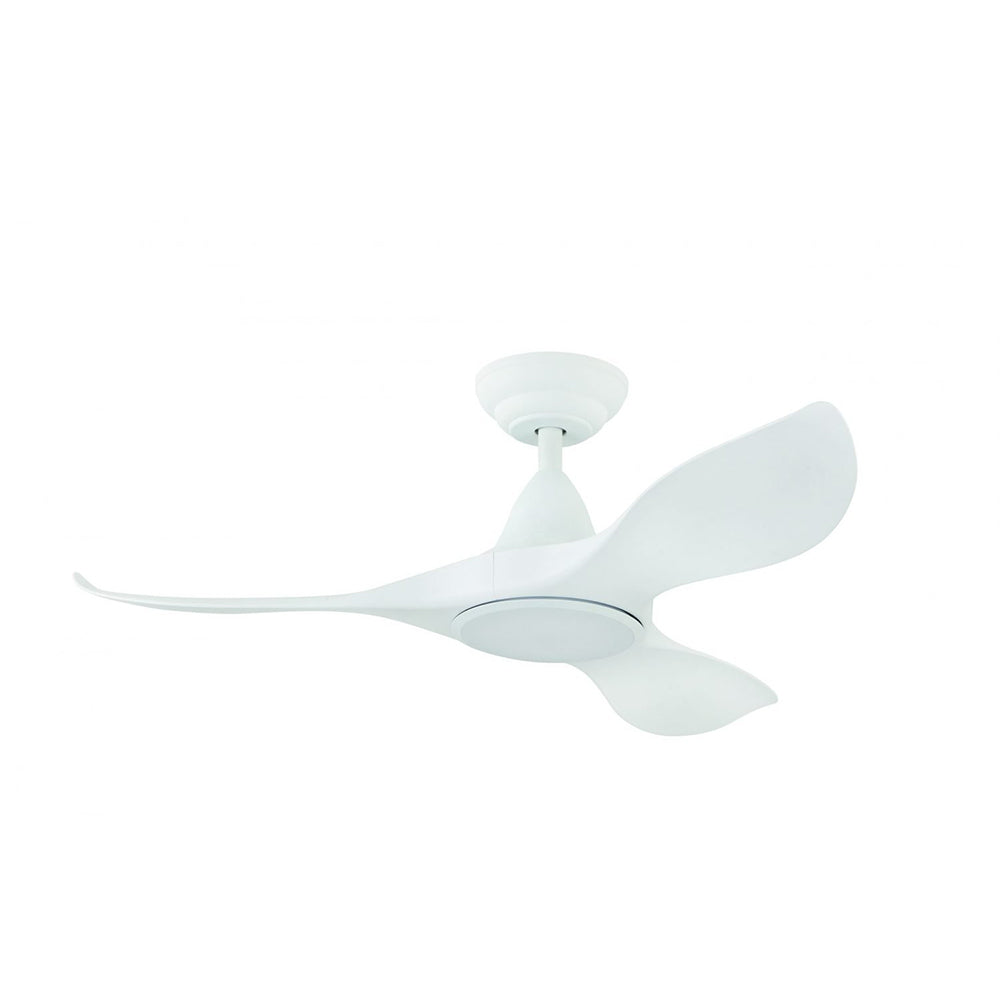 Buy DC Ceiling Fans With Light Australia Noosa 40" DC Fan ABS Light Matt White - 204787