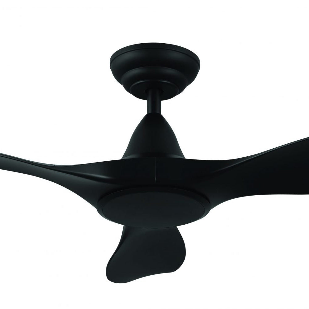 Buy DC Ceiling Fans Australia Noosa 46" DC Fan ABS Matt Black - 204795