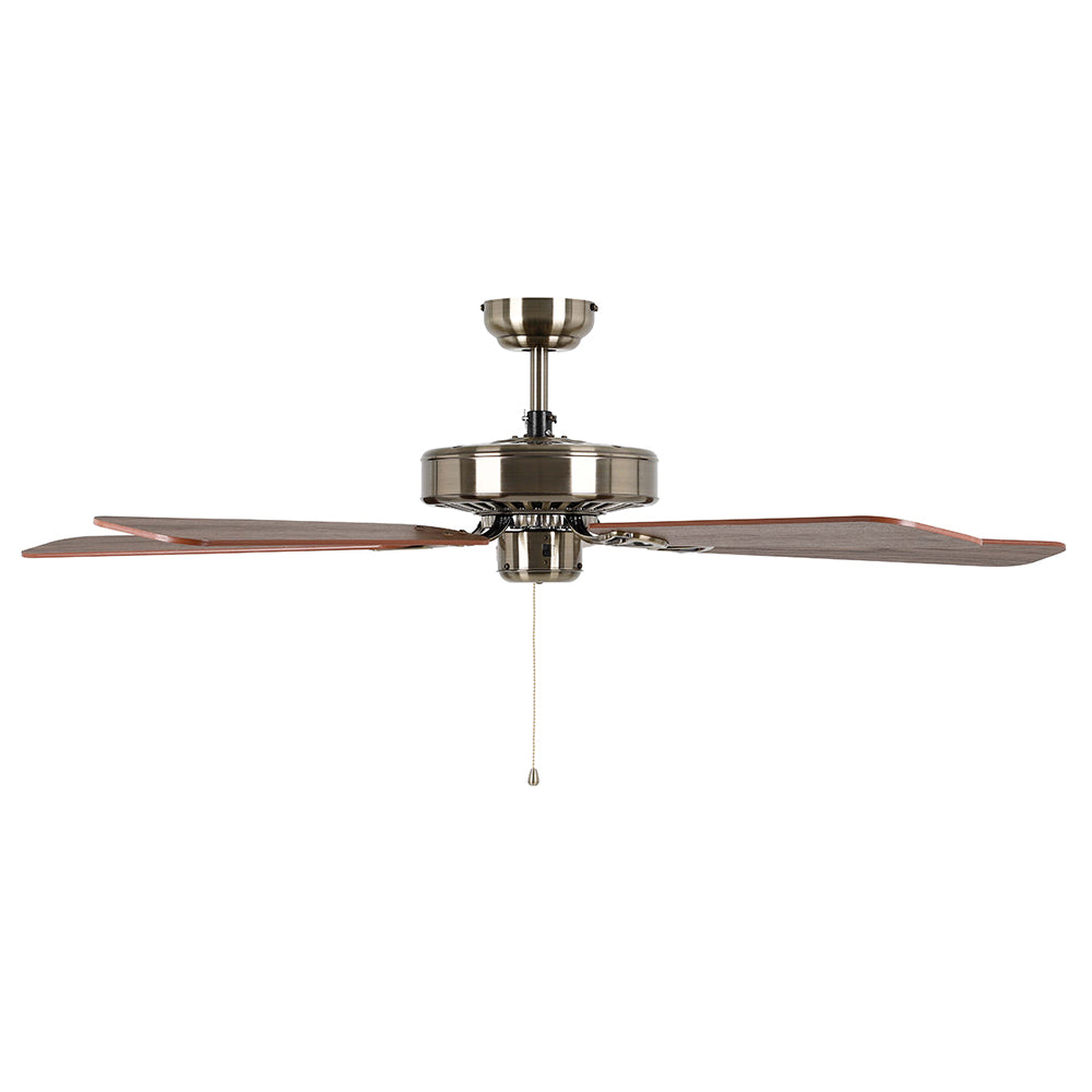 Buy AC Ceiling Fans Australia Waikiki 52" AC Fan Antique Bronze / Walnut Blades - 20518109