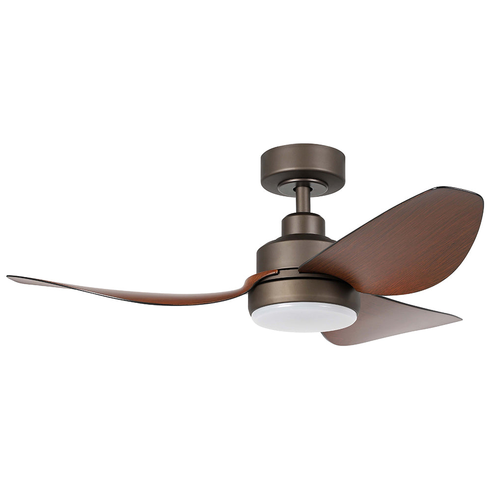 Buy DC Ceiling Fans With Light Australia Torquay 42" DC Fan Oil Rubbed Bronze With 20W TRI Colour LED - 20522612