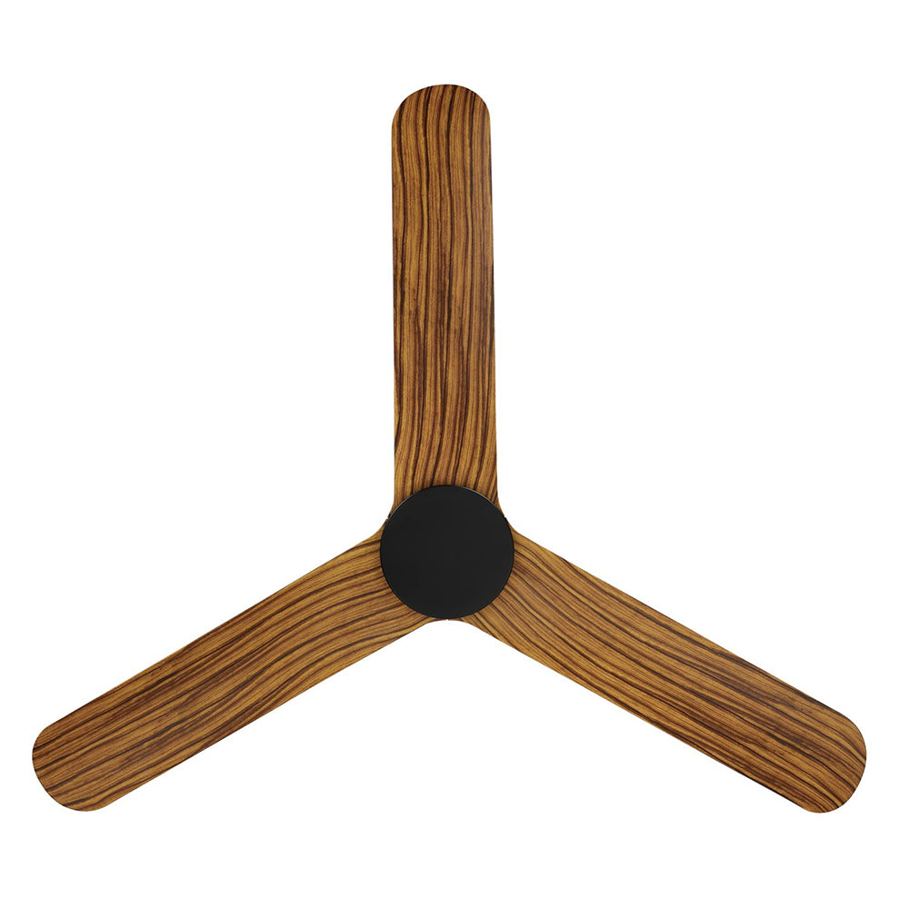 Buy DC Ceiling Fans Australia ILUKA DC Ceiling Fan 52" Black & Wood - 20537715