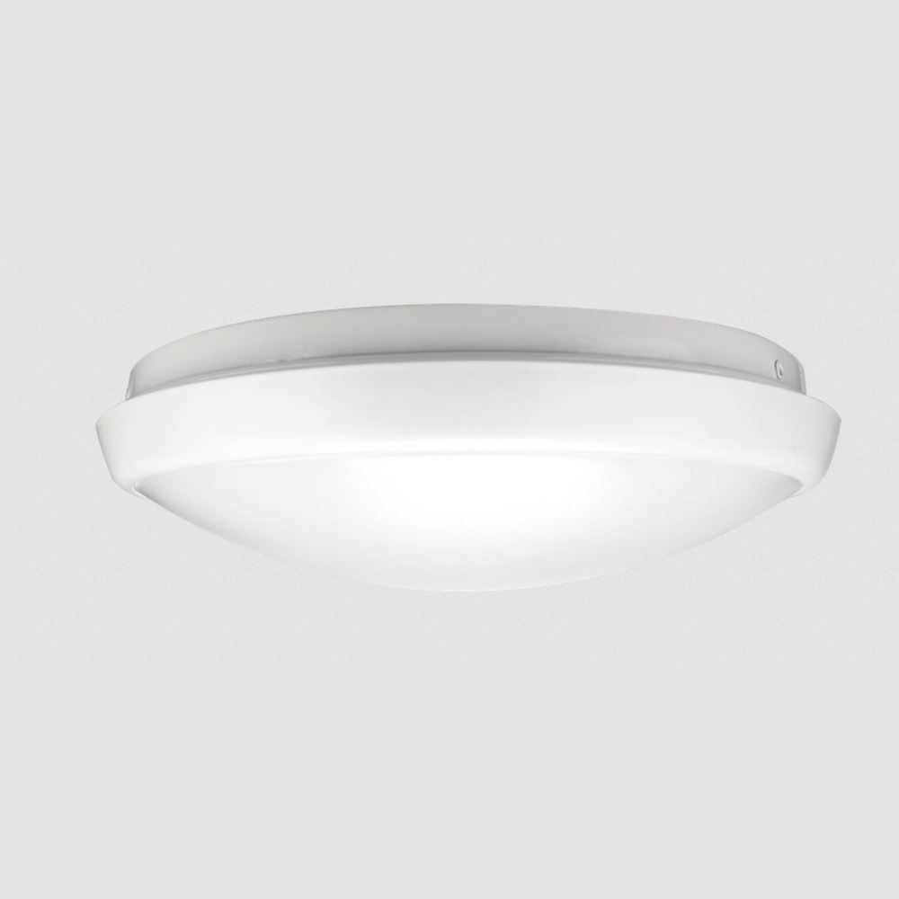 Buy LED Oyster Lights Australia LED Oyster Light 20W White Aluminium 3 CCT - AC1020/20W/WH/TC