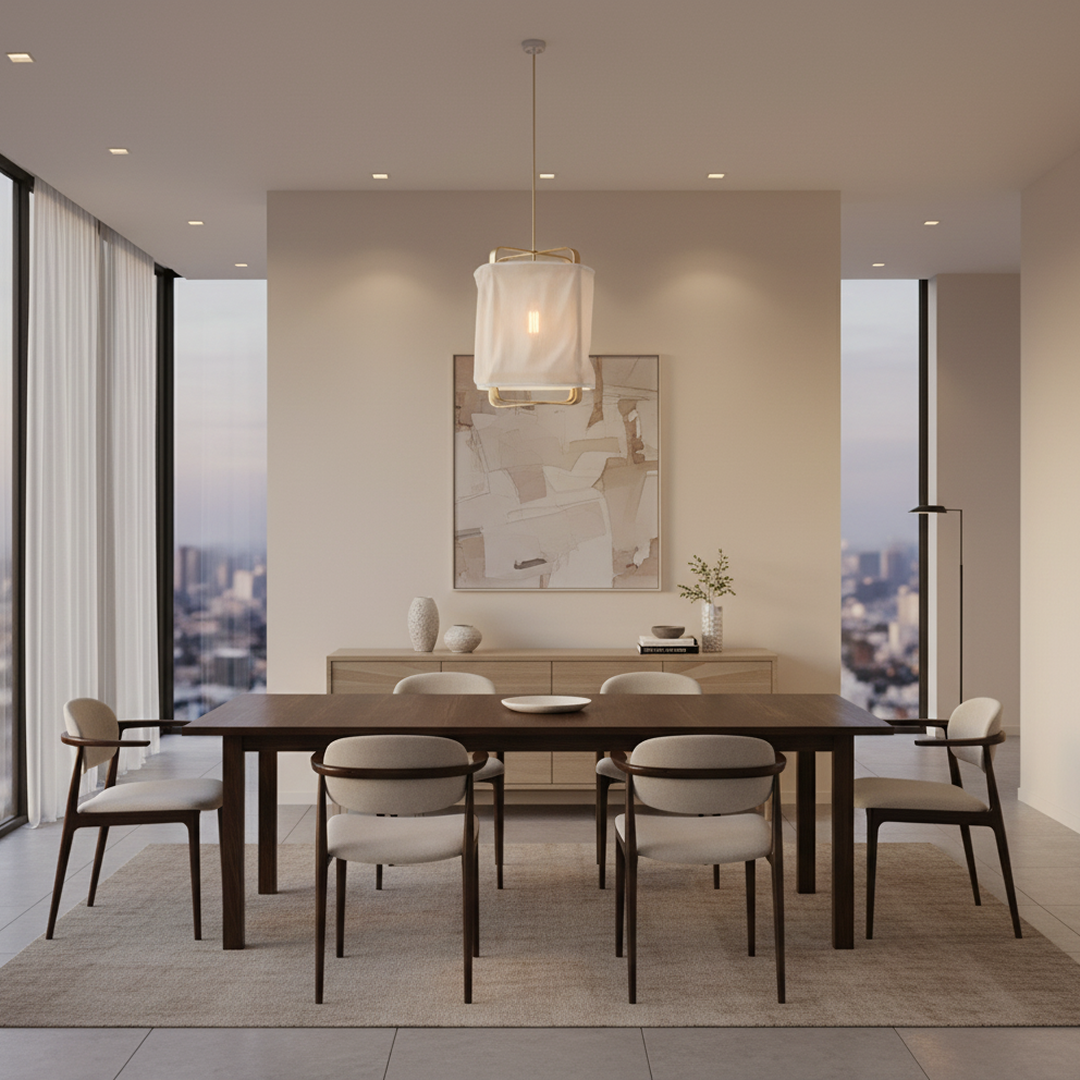 Bohan Large Pendant Light White - LL002PL145L