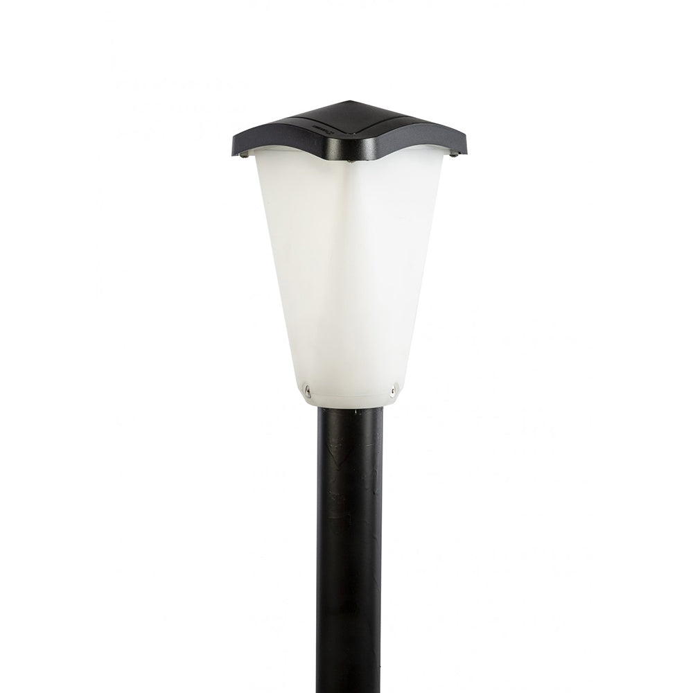 Buy Post Tops Australia Fiorentino Lighting - GREEN 1 Light Post Top Black & White