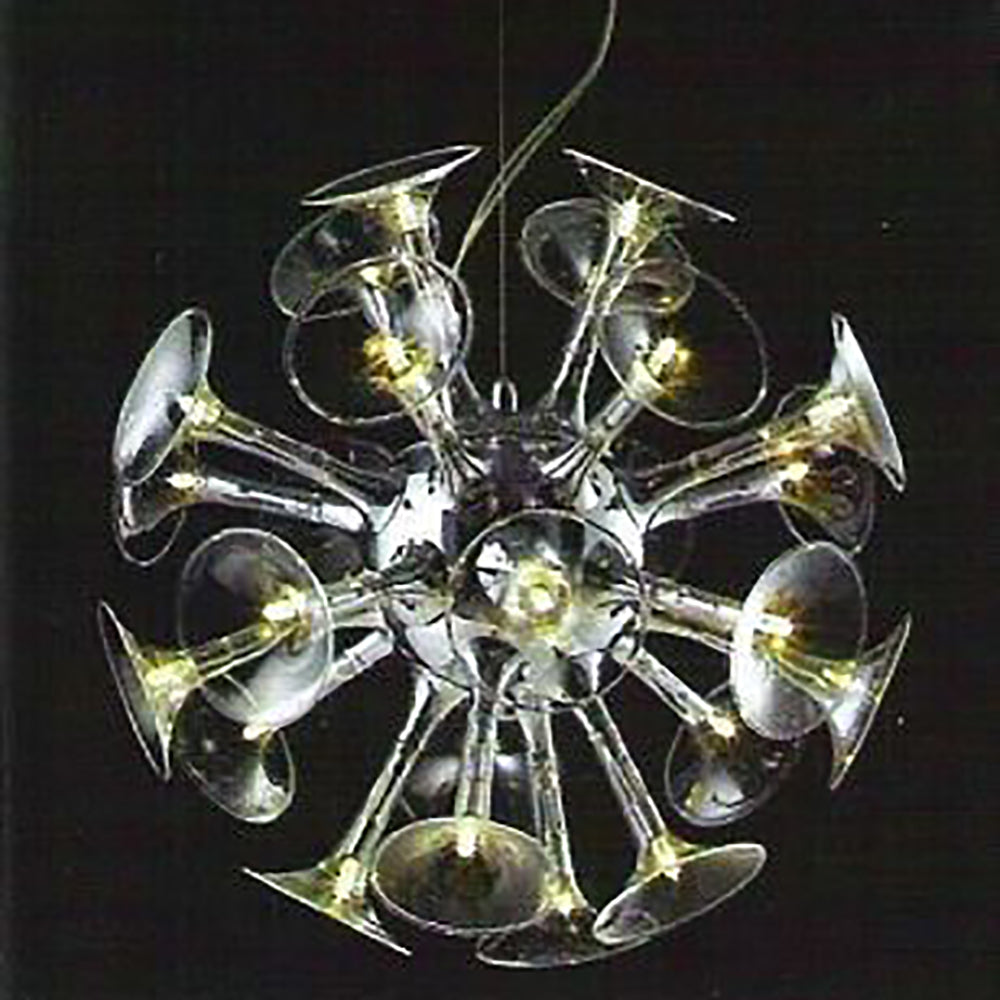 Fiorentino Lighting - BELLAGIO 24 Light Pendant Chrome