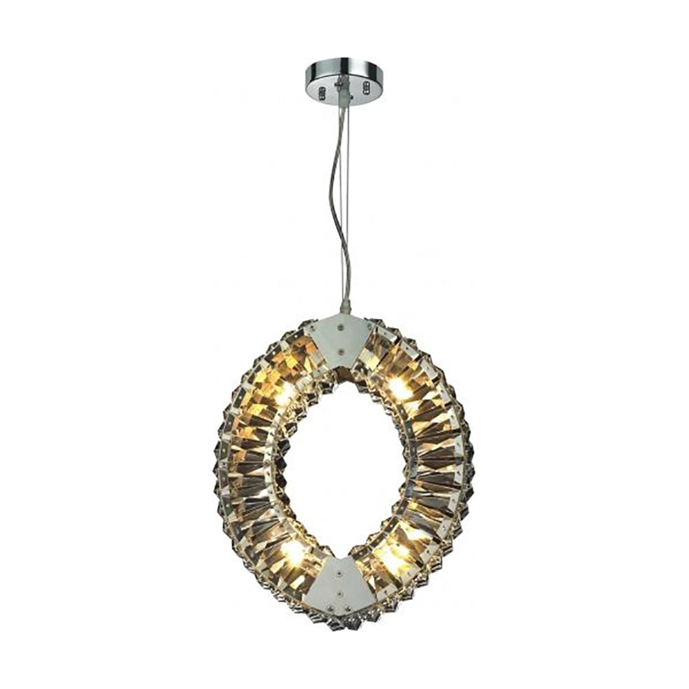 Buy Pendant Lights Australia Fiorentino Lighting - CINTIA 4 Light Crystal Pendant Chrome