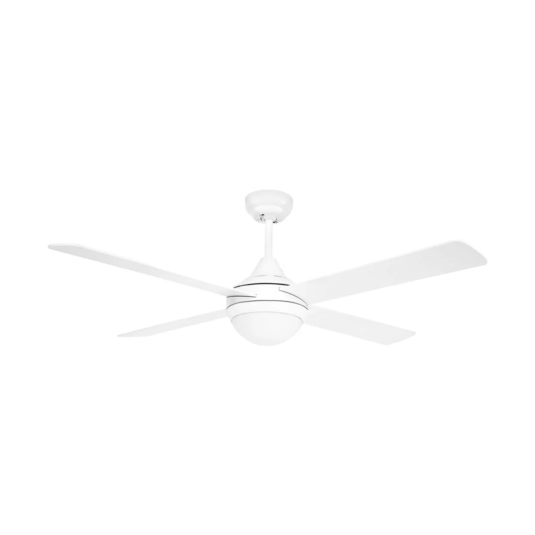 Tempo Plus AC Ceiling Fan 48" With Light White - 22273/05
