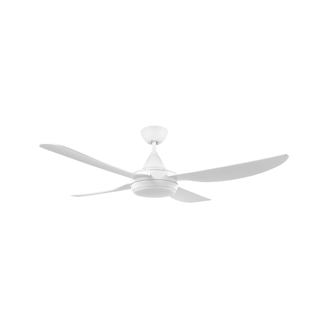 Vector-III AC Ceiling Fan 52" With LED Light 60W Tri Colour White - 22293/05