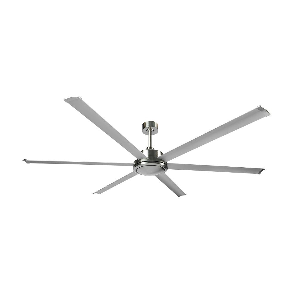 Buy DC Ceiling Fans Australia COLOSSUS DC Ceiling Fan 84" Satin Nickel Aluminium Blade - 22319/13