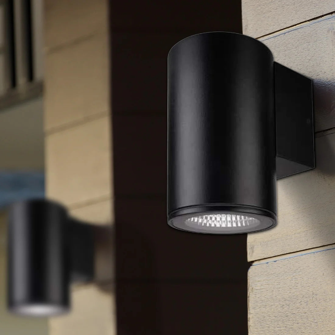 Anka Plus 108mm LED Wall Light 12W 3CCT Black - 22559/06