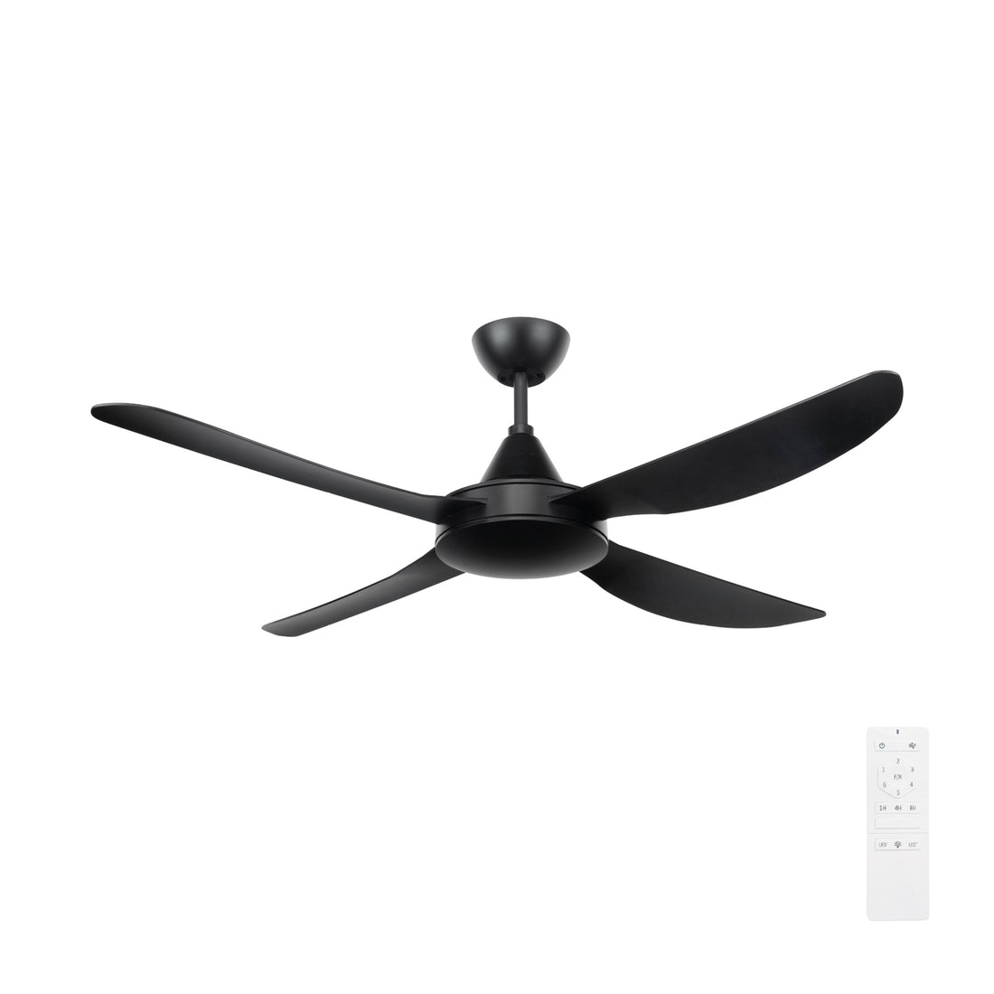 Vector DC Ceiling Fan 56" Black - 22691/06