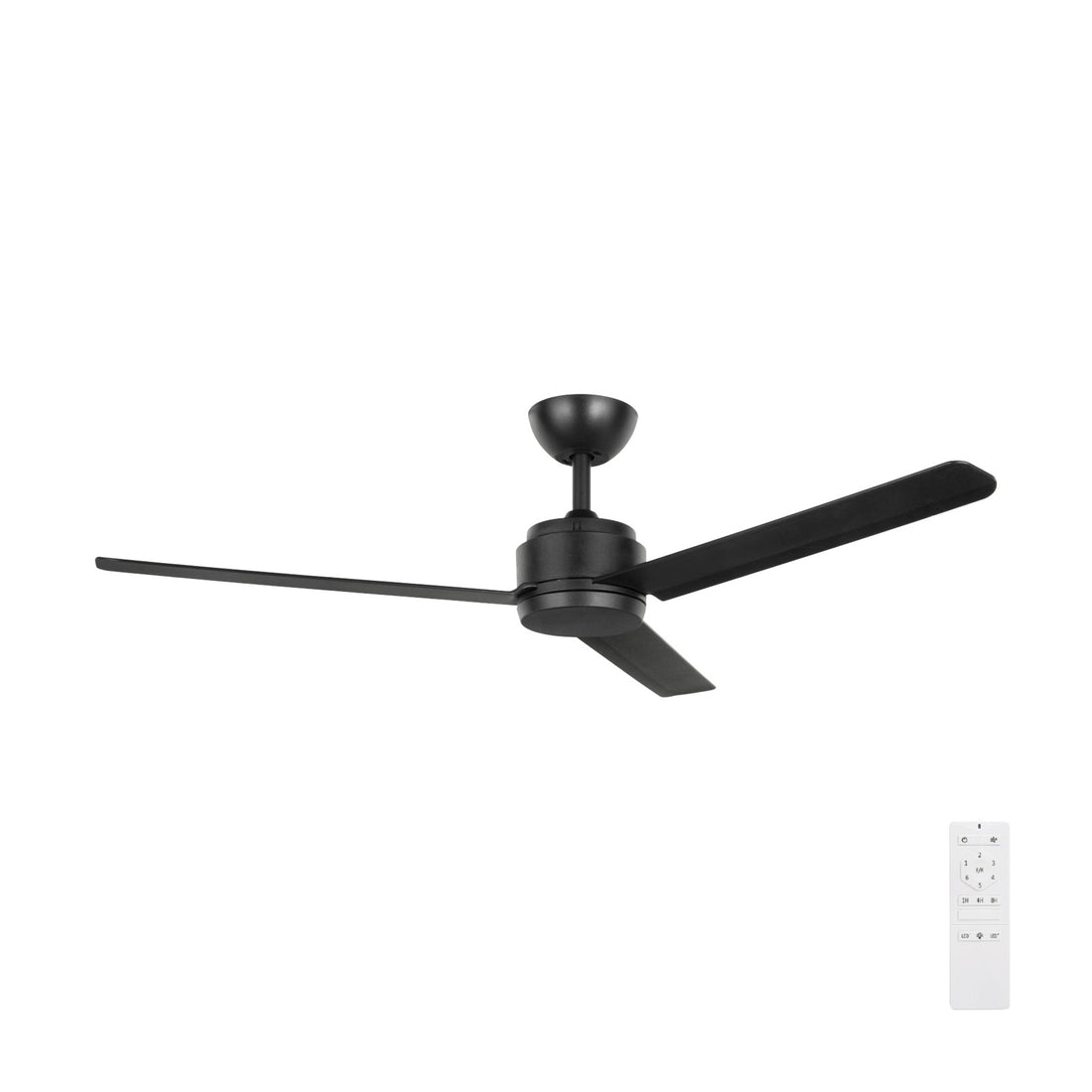 Solana DC Ceiling Fan 52" Black - 22765/06