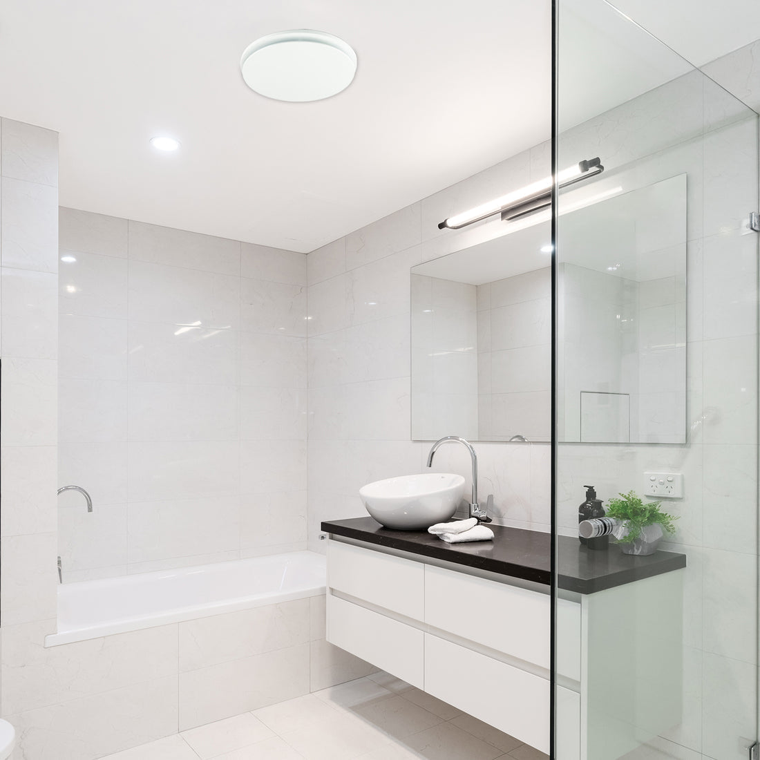 Talon Promax Round 330mm Exhaust Fan With Delay Timer White - 22895/05