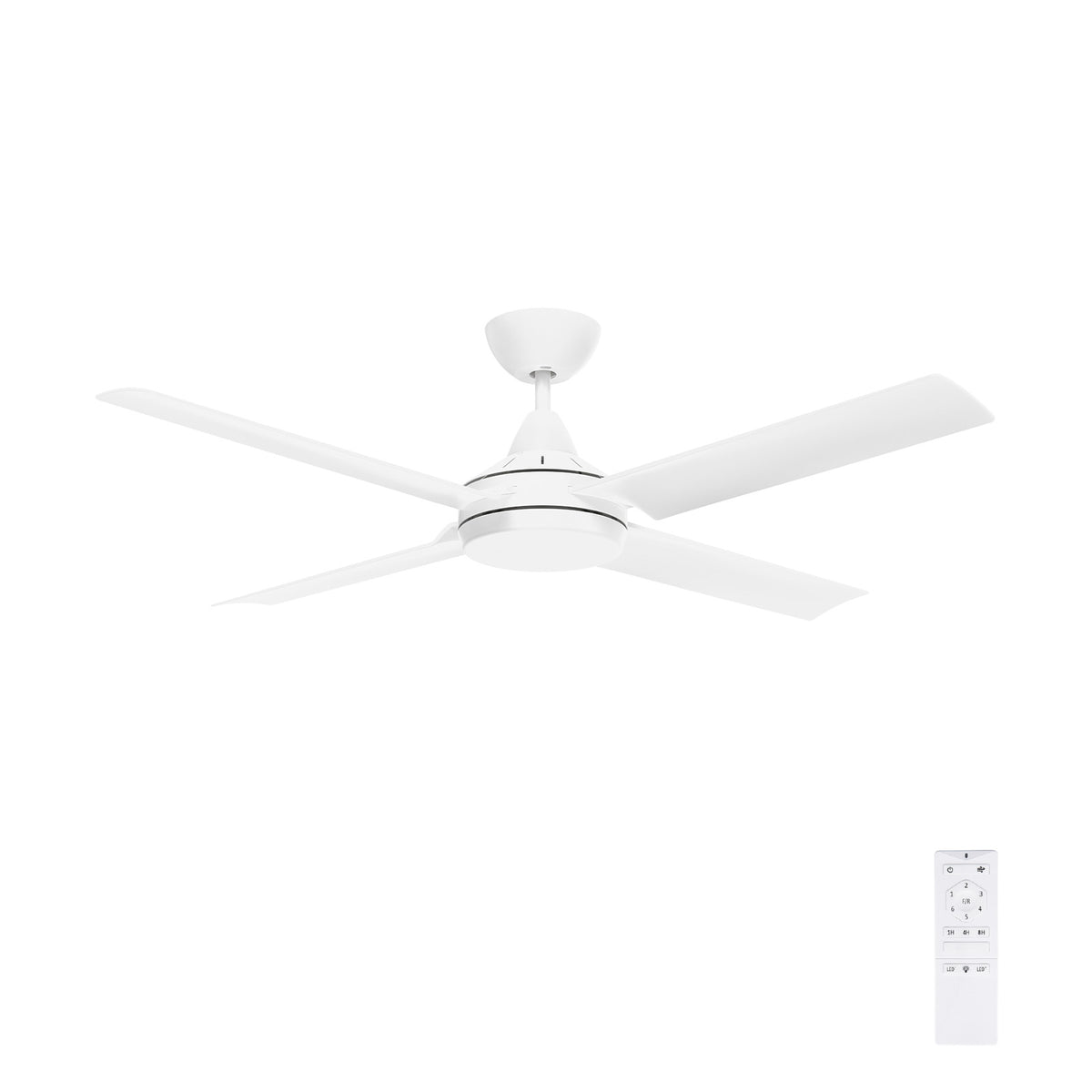 Cairns DC Ceiling Fan 52" Matt White - 22972/05