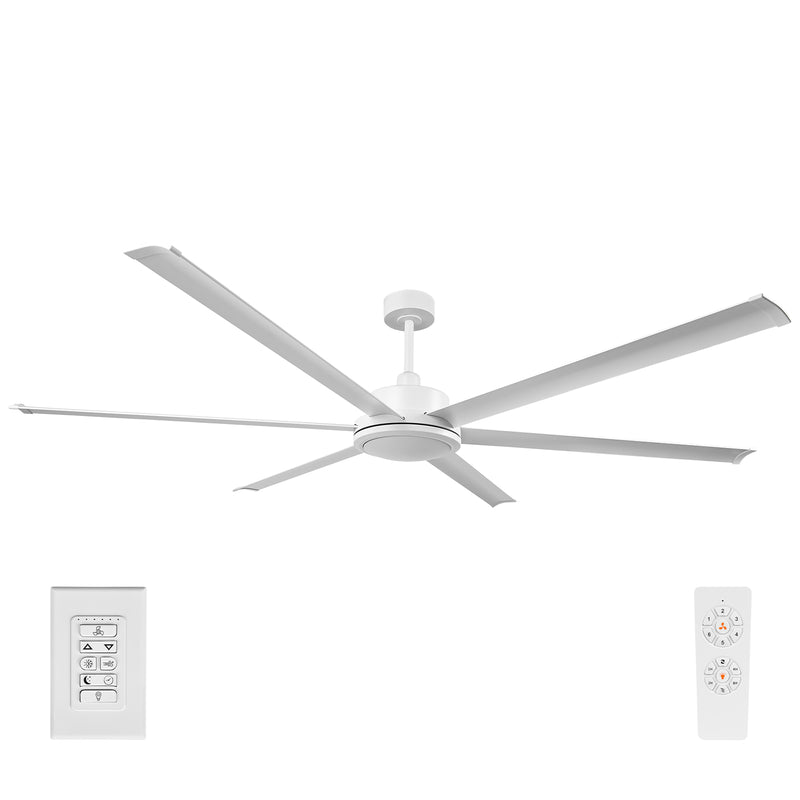 Colossus II DC Ceiling Fan 84" White - 22986/05