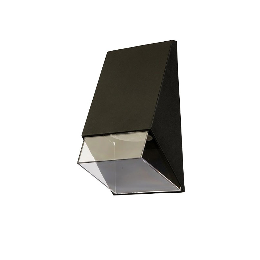 Buy Exterior Wall Lights Australia Fiorentino Lighting - RAMBLER 1 Light Wall Light Black