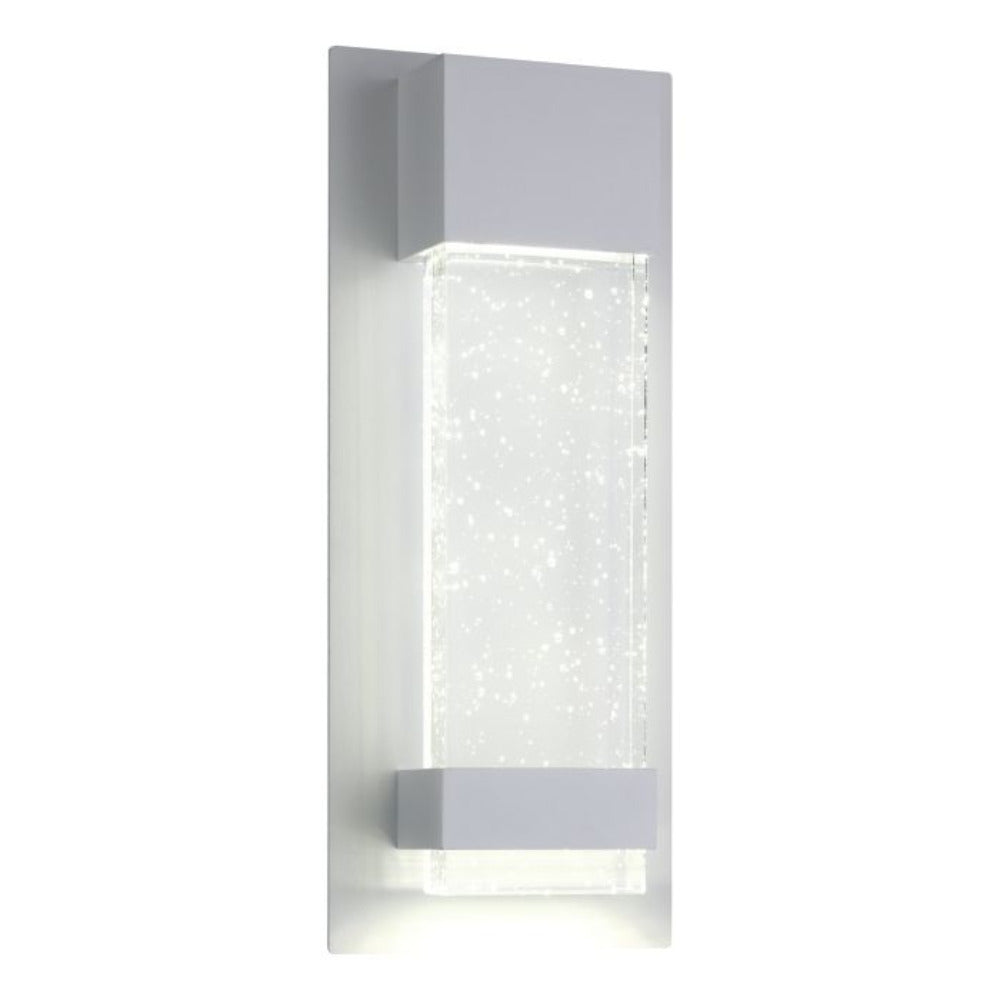 Buy Exterior Wall Lights Australia VILLAGRAZIA Exterior Wall Light H300mm White Aluminium 3CCT - 205918