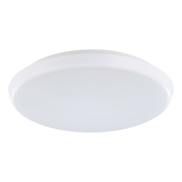 Ollie 2 LED 250mm Oyster Light 15W TRI Colour White - 206391