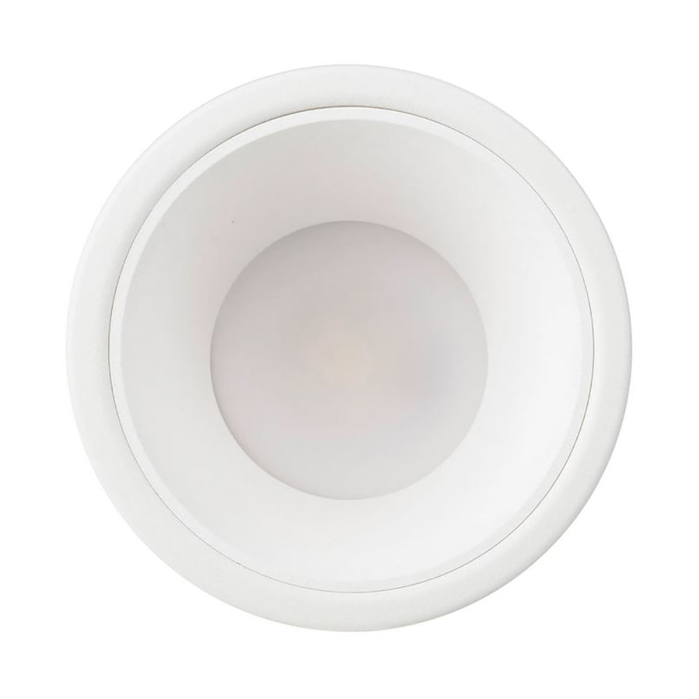 Buy Recessed LED Downlights Australia Round Recessed LED Downlight W82mm White Aluminium / Insert 2 CCT - HV5529D2W-WW