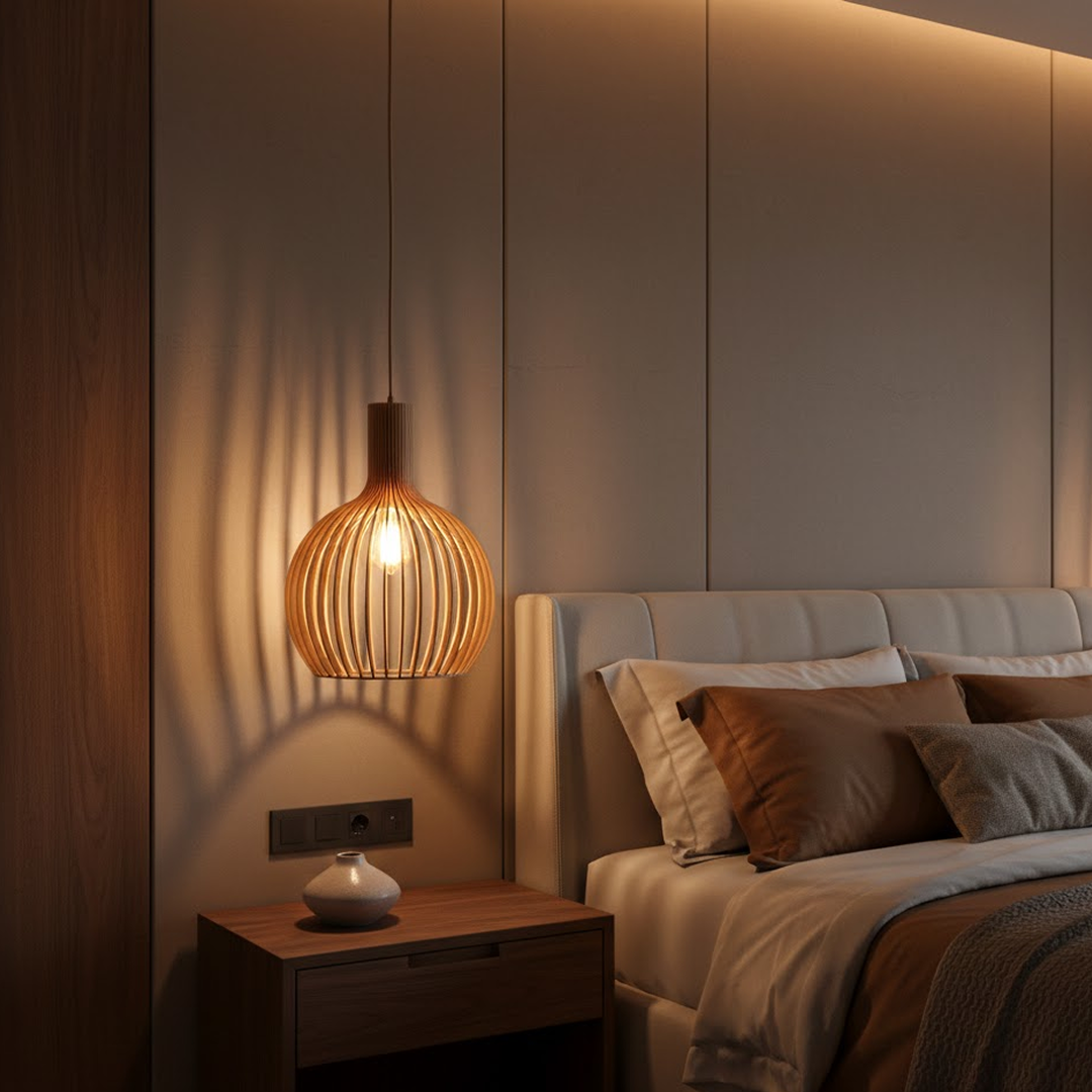 Boaz Large Pendant Light Natural - MDABOA1LNAT