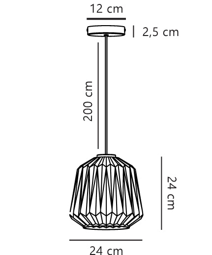 Elbie Pendant Light Opal White - 2612323001