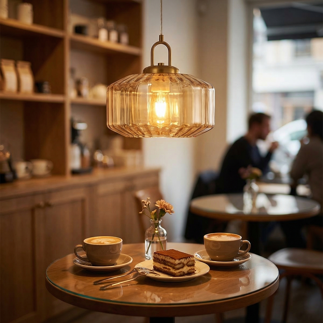 Clarise Pendant Light Amber - OL63811AM