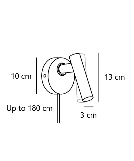 Makoto Wall Light Satin Chrome - 2620051033