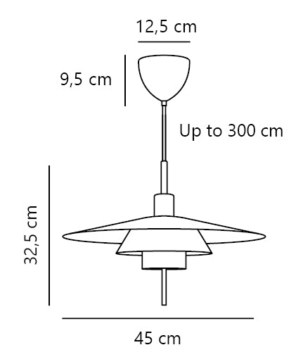 Latika Pendant Light Brushed Chrome - 2620133033