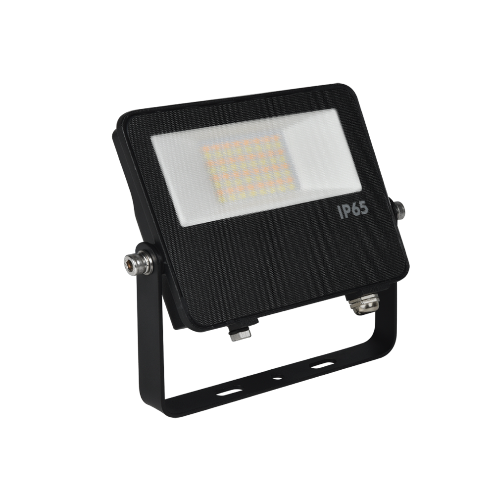 Buy Floodlights Australia SupValite V LED Flood Light 30W Black Aluminium 5CCT - 271000