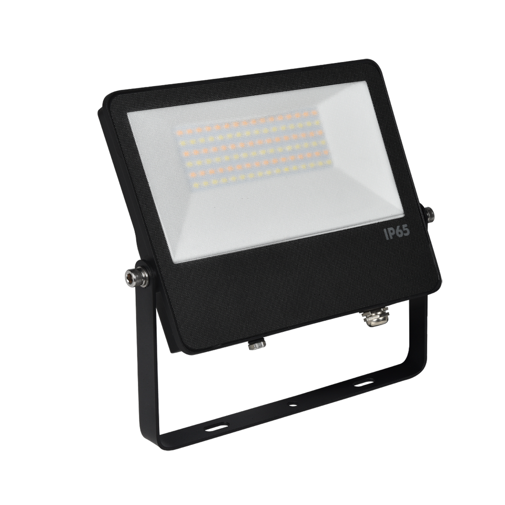 Buy Floodlights Australia SupValite V LED Flood Light 50W Black Aluminium 5CCT - 271001