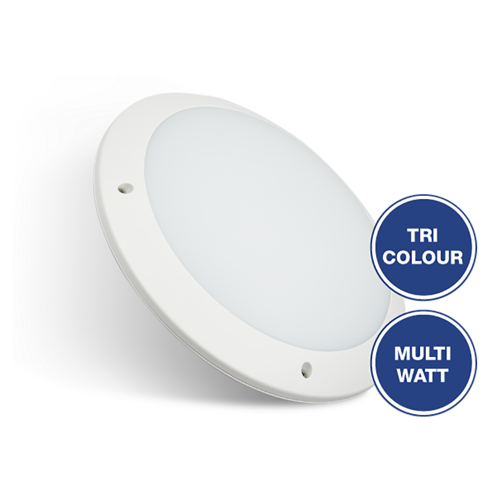 Buy Bunker Lights Australia Unit Bunker Light White polycarbonate 3CCT - 281004