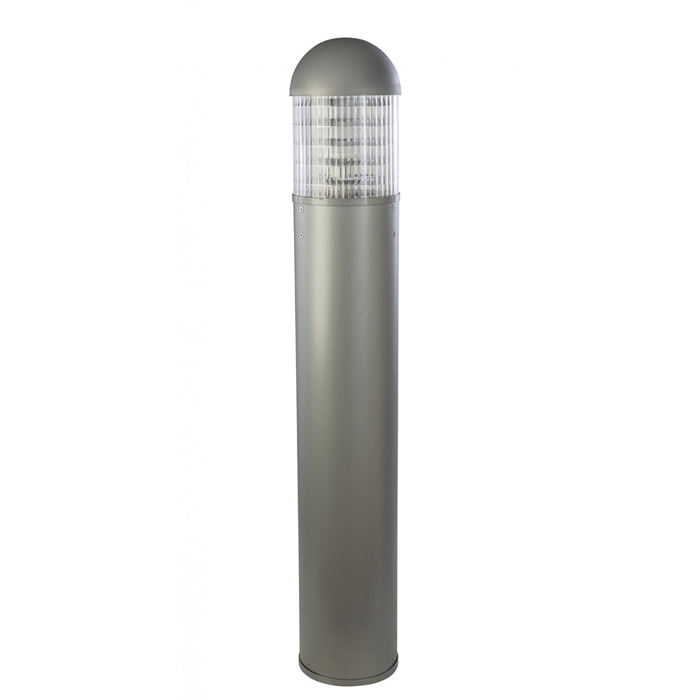 Buy Bollard Lights Australia Fiorentino Lighting - D.BOLL 1 Light Silver Bollard IP65