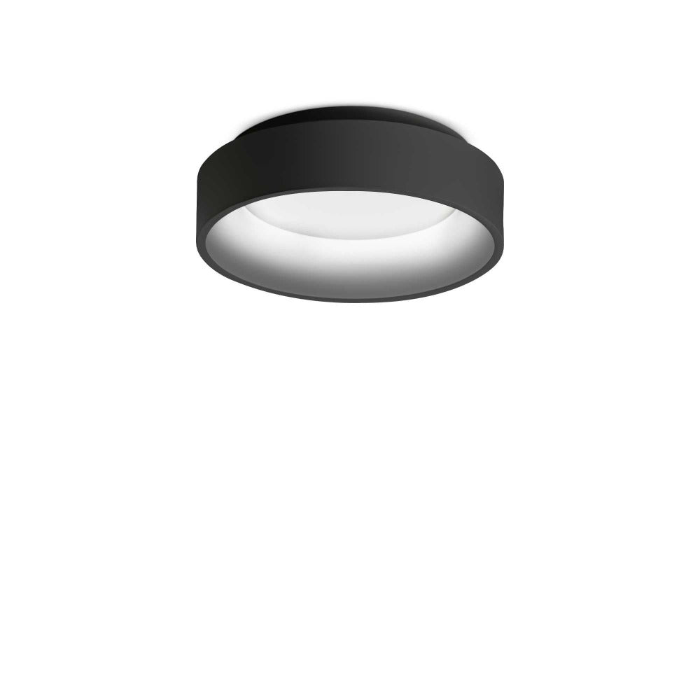 Ziggy Pl Round Surface Mounted Downlight W277mm Metal 3000K - 293776