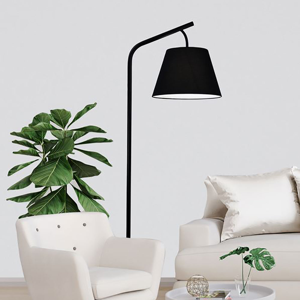 Buy Floor Lamps Australia Padstow Floor Lamp Black Cotton - OL93755BK