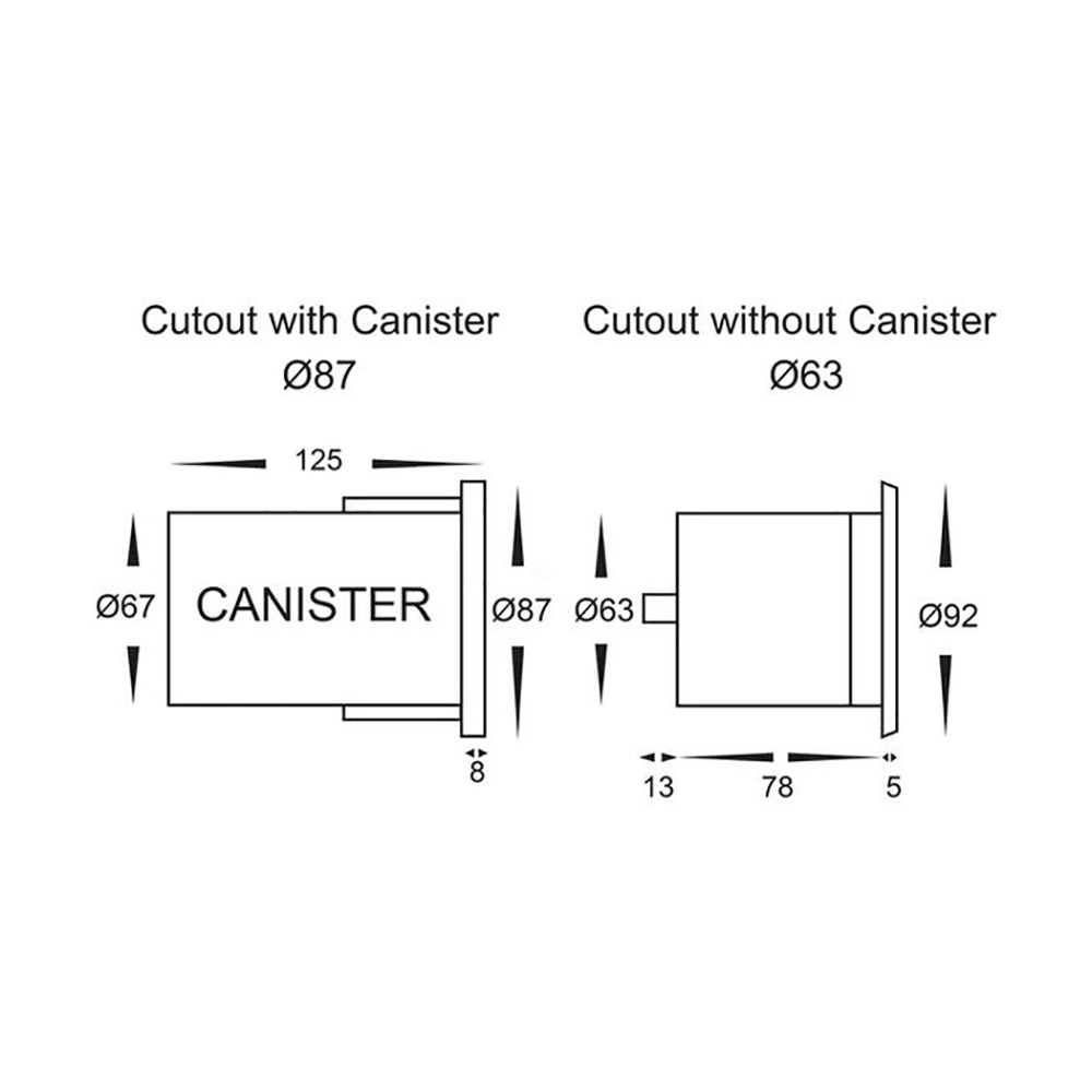 Buy Outdoor Step Lights Australia Ollo Outdoor Step Light 240V 316 Stainless Steel 3CCT - HV19042T-SS316